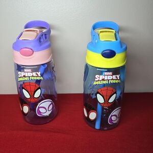 Spidey and friends kids water bottle